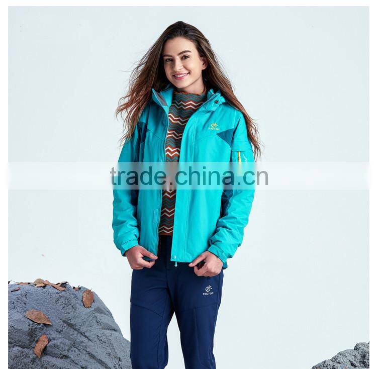 Women Sports Jacket Hardshell Waterproof High Quality Coat Woman Winter
