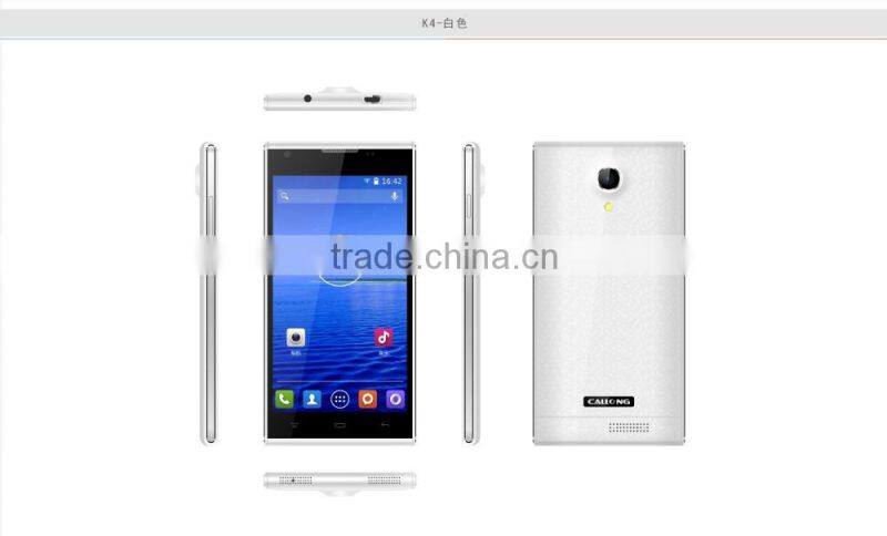 Callong k4 quad core 3g wcdma 5.0inch smart android phone alibaba py