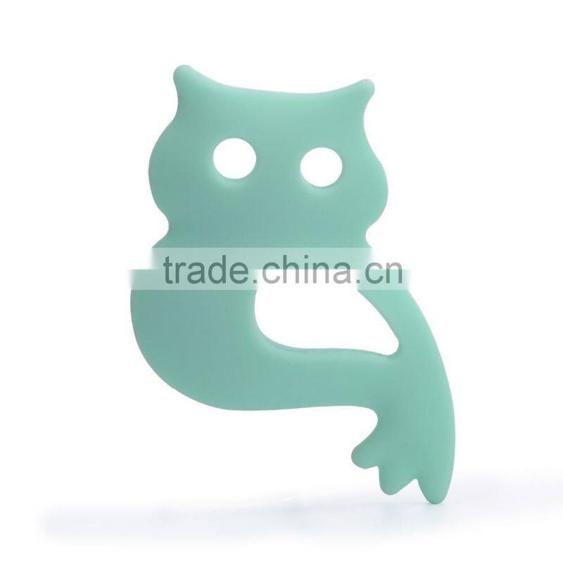 Funny Shape BPA Free Silicone Pendant, Baby Teething Pendant, Silicone Baby Teething Pendant Necklace