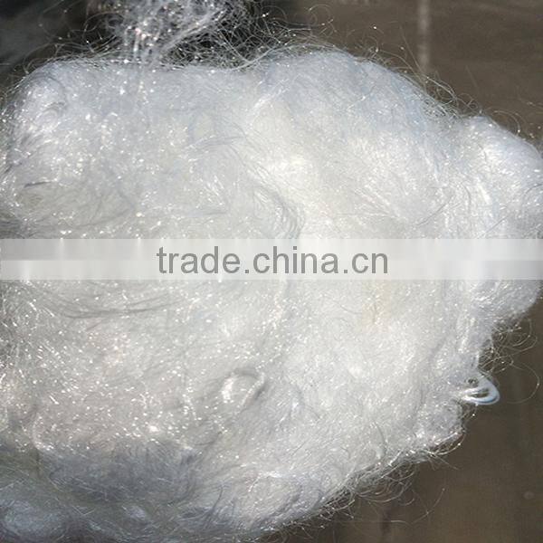 Nylon 6 fiber trilobal bright flat white