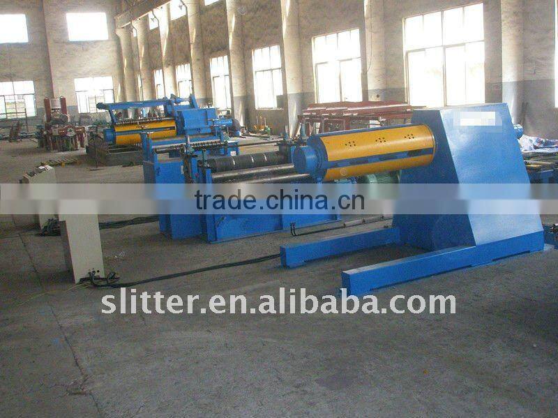 coil metal strips straightening and cut to length line