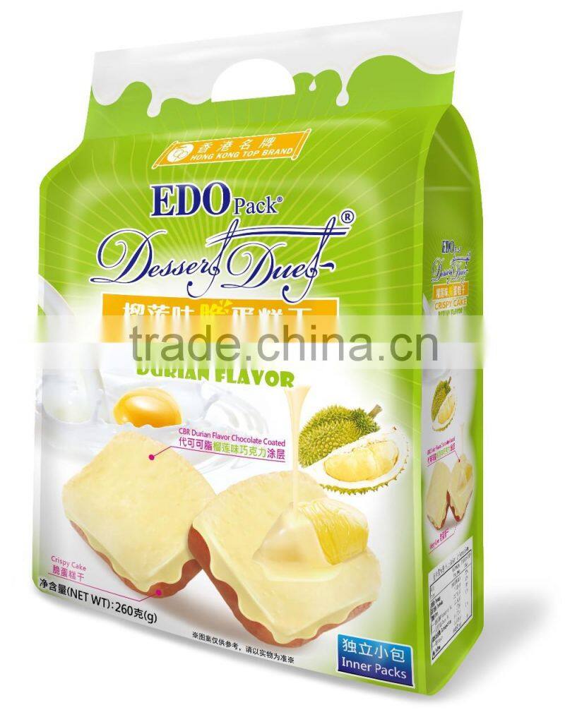 EDO Pack Crispy Cake Durian Flavor