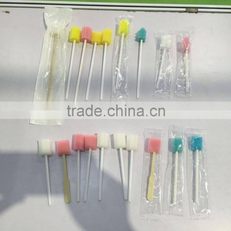 Medical Use Sterile Packing Disposable flavored disposable oral swab