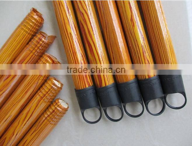 Wooden Broom Handles/Sticks pvc coated broom stick