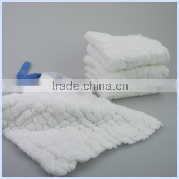 blue medical abdominal swabs