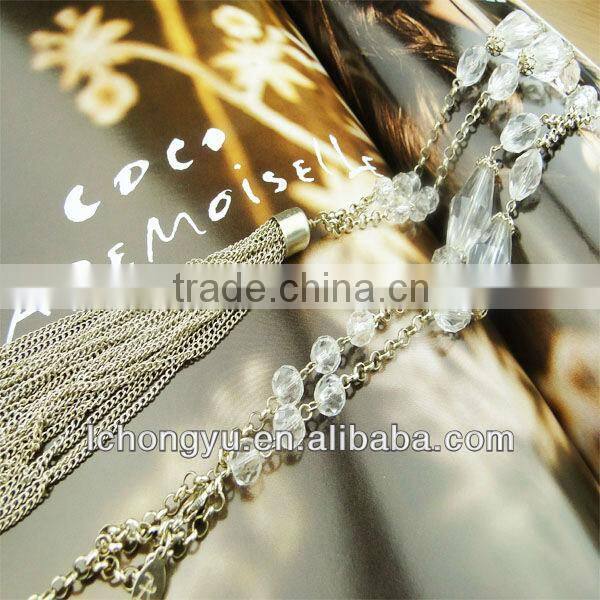Lastest Fashion Beaded Crystal Chain