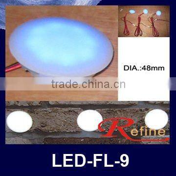 LED STEP light fl 3 led light with honse