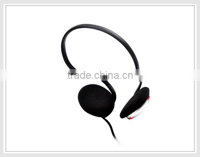 Nechband audio headsets with external microphone