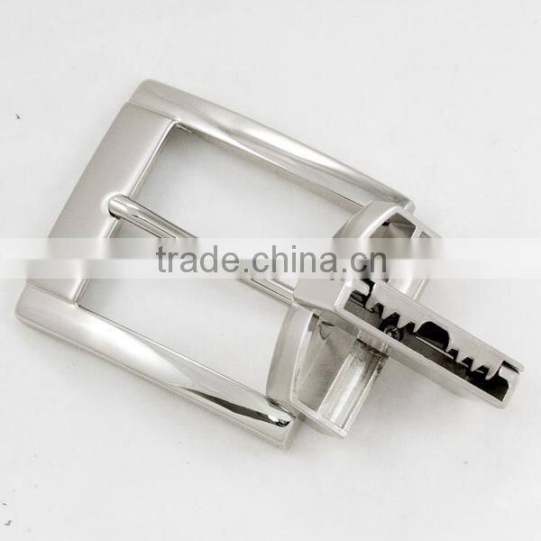 Shine alloy nickel plated 40mm belt strap buckle clasp