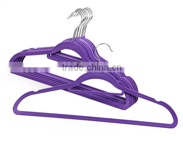 Purple Velvet Suit Hangers