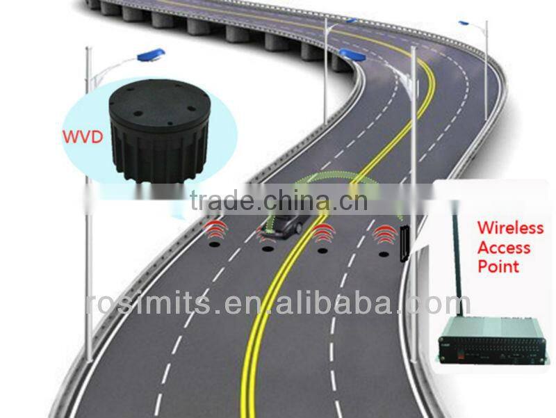 Newest wireless vehicle detector for traffic system