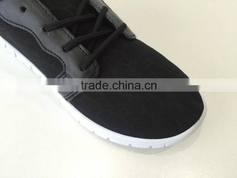 2016 Latest style good selling fashion shoe mesh upper pvc sole injection lady women sport running shoes sneaker