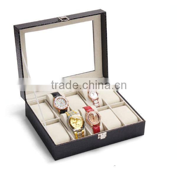 Luxury Empty Watch Gift Boxes for 10 Watches