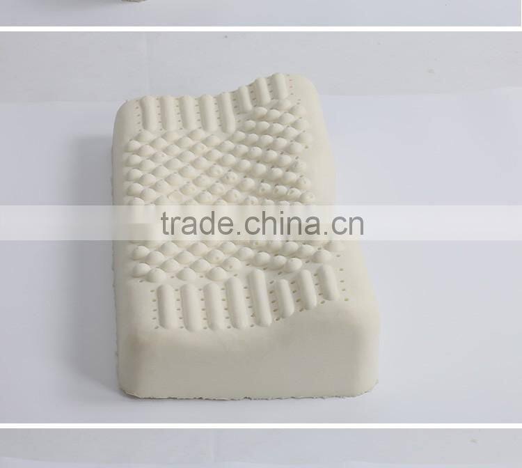 XD-KM006 relaxing neck protection massage pillow/health latex pillow cover 50D 60*30*11/13