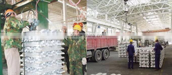 China aluminium ingot 99.7 manufacturer