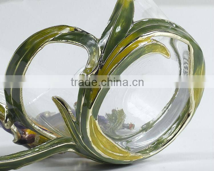 Iris coffee cups set for home/hotel/bar decoration wedding gift