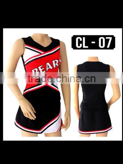 2015 hottest custom cheerleading uniforms ,sublimation cheer dance costumes