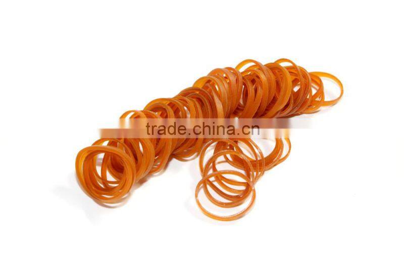 Wholesale Unbreakable Elastic Vietnam Silicone Rubber Band Nature Brown