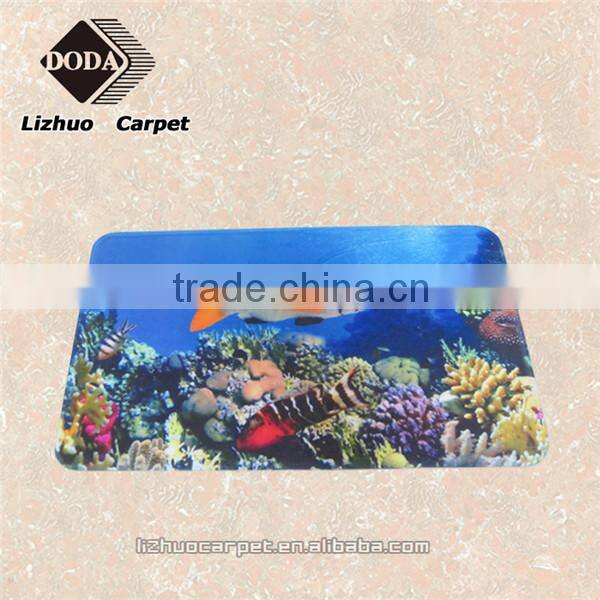 Cheap Newest painted promotional gift non slip bathroom floor mat