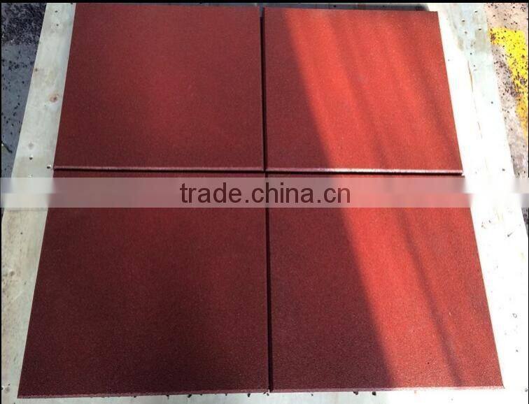 Qingdao 7king high density sound absorption eva puzzle rubber running track paver mat