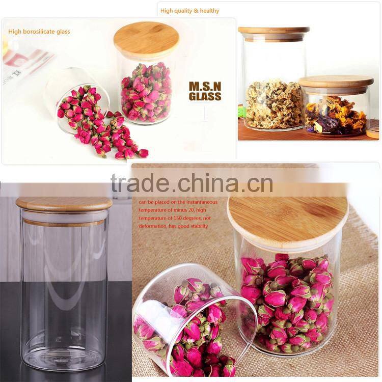 cheap glass honey jars wholesale glass food storage with food for glass storage container