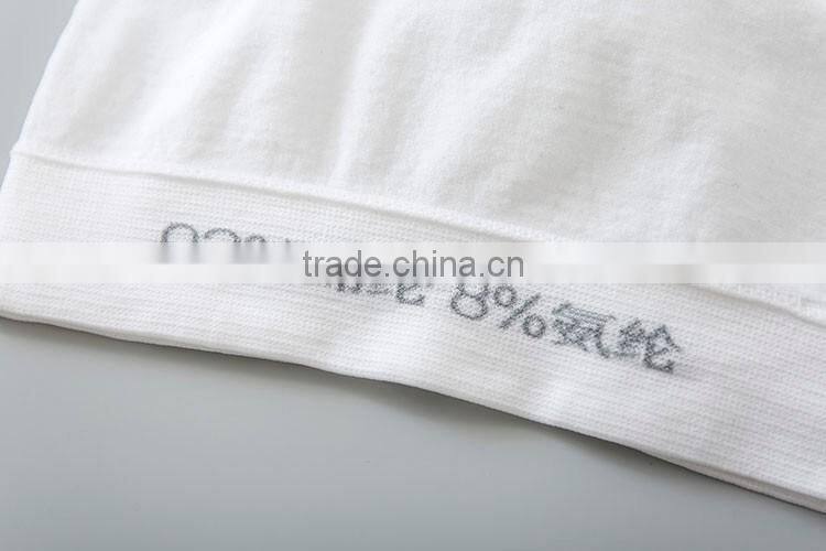 Shantou sports seamless with padded tube bra nude sport underwear yoga sports wear girl bra women