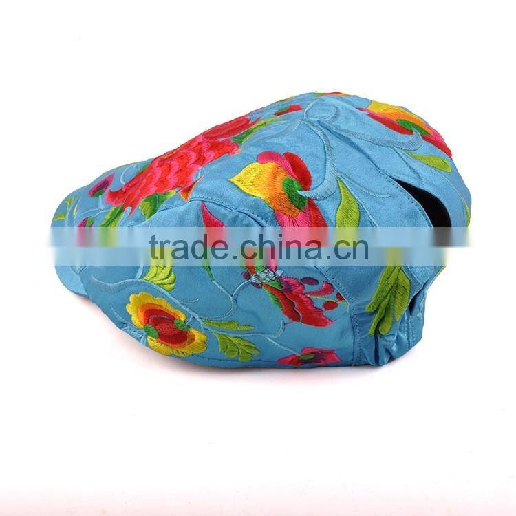 Luckybags manufacturer flower snapback hats custom embroidery snapback hats wholesale hip hop snapback