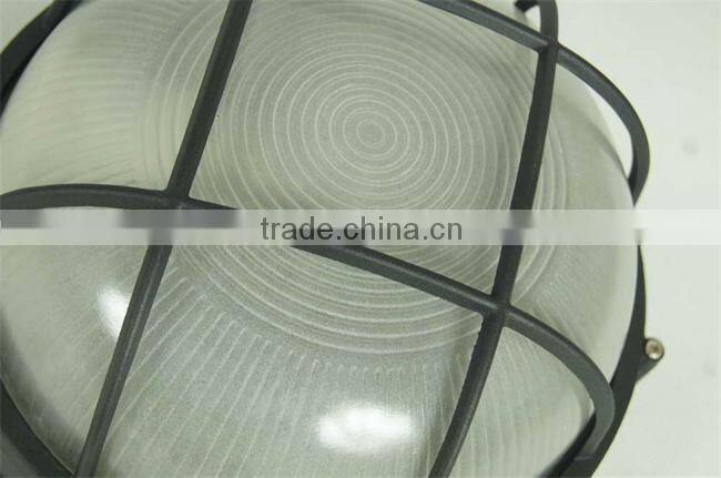 modern design outdoor round ceiling light with frosted glass (HS1106)