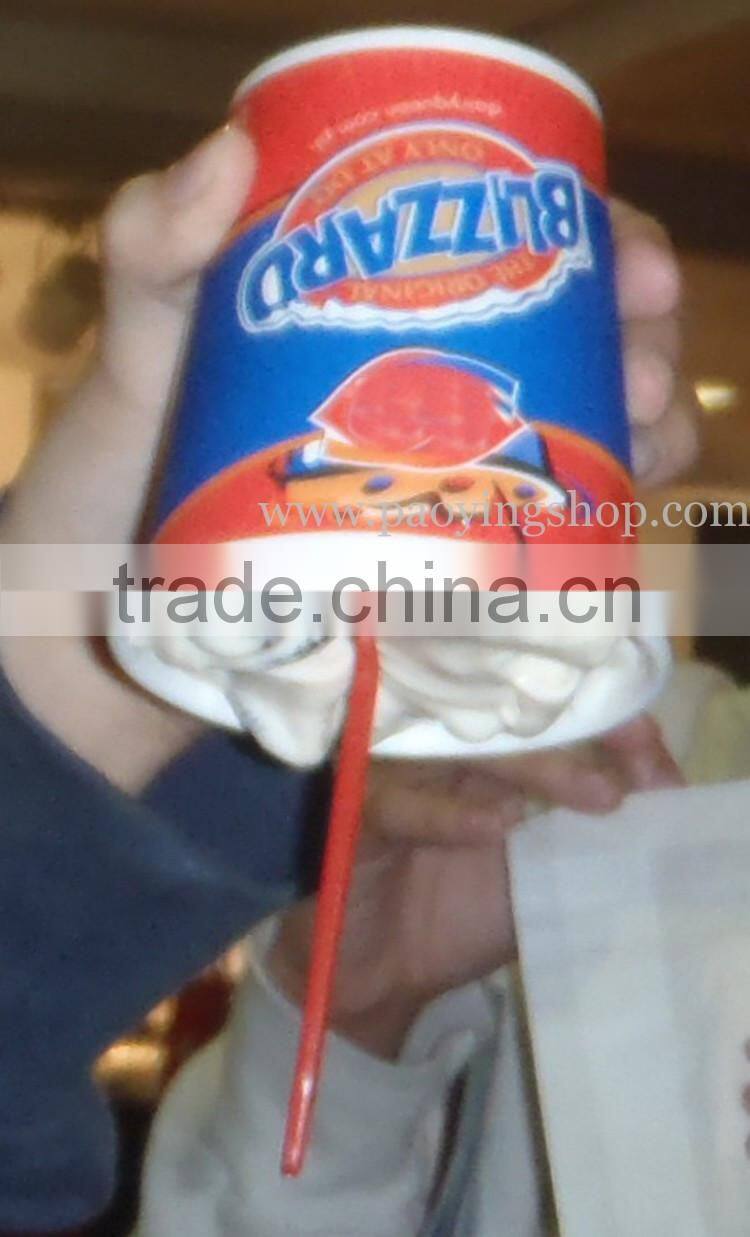 Stepless Speed Commercial 110v 220v Electric Soft Ice Cream Blizzard Machine