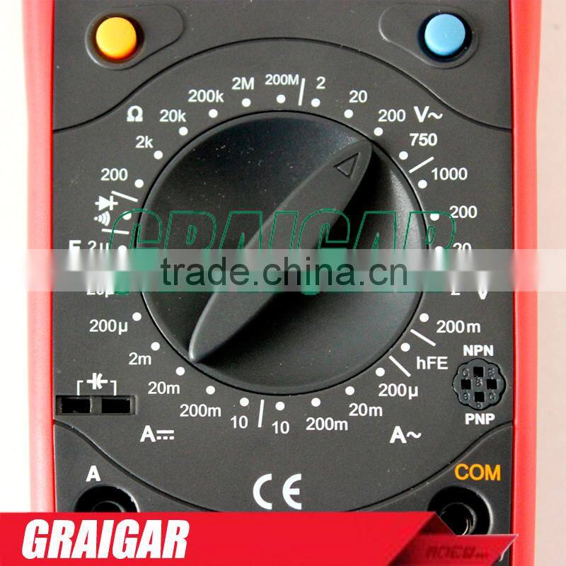 General Digital Multimeters UNI-T UT39A AC DC Voltage and Current Manual Range Handheld Portable multimeter