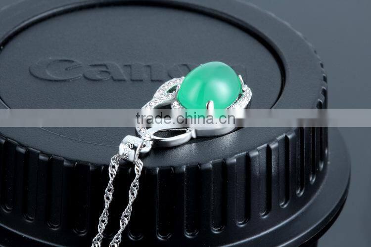 925 sterling silver natural agate stone best gemstone jewelry gift for mother meaningful pendant necklace