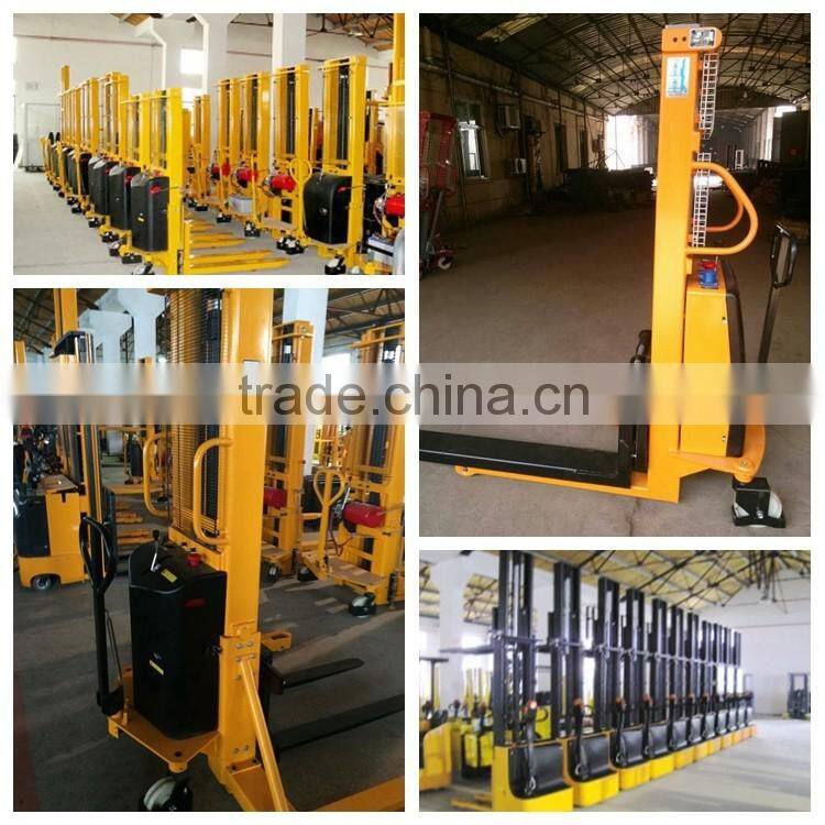 Folding Pedal 2 ton electric pallet stacker