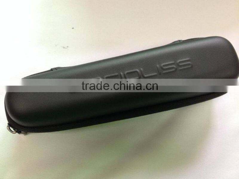 Black color pastic hair curler packing eva case