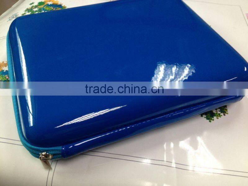 high quality bright eva leather cases for tablet and for cosmetic instrument