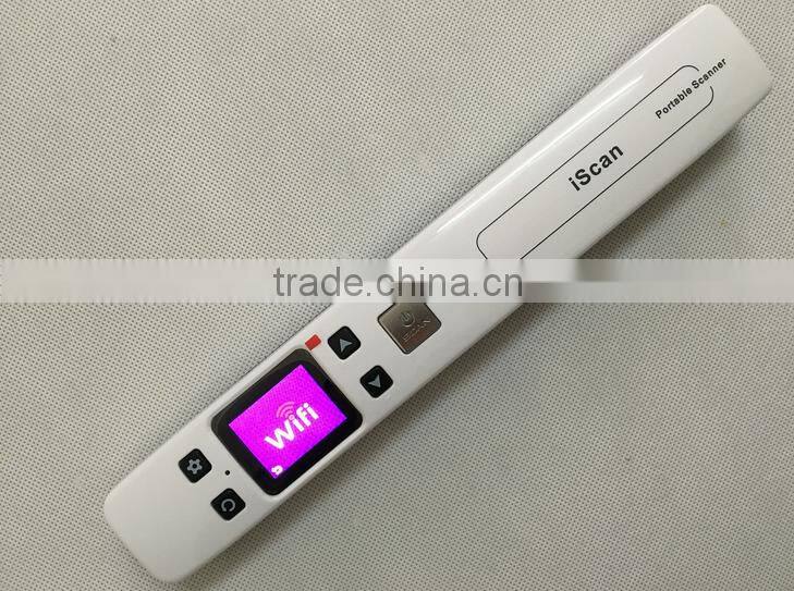 High Speed Portable Scanner A4 Size Document Scanner 1050DPI JPG/PDF Support 32G TF Card Mini Scanner Pen with Pre View PIcture