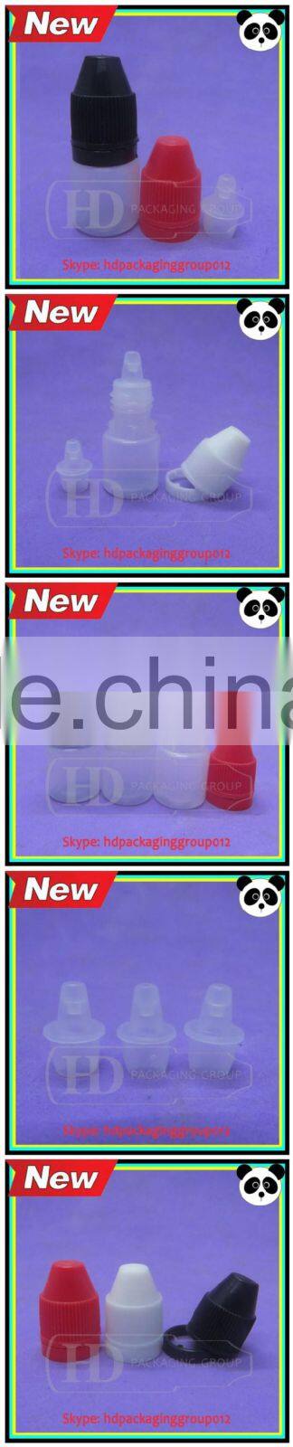 2ml sample LDPE eye dropper 3ml empty sample bottle plastic dropper bottle for ejuice tamper evident cap
