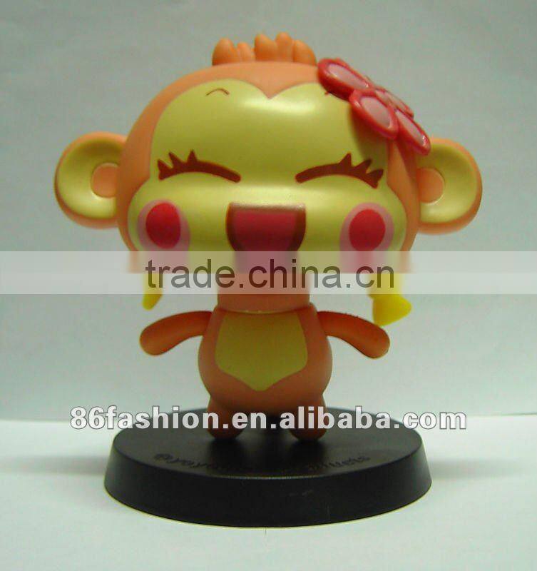shake head customized toy, cute vinyl toy