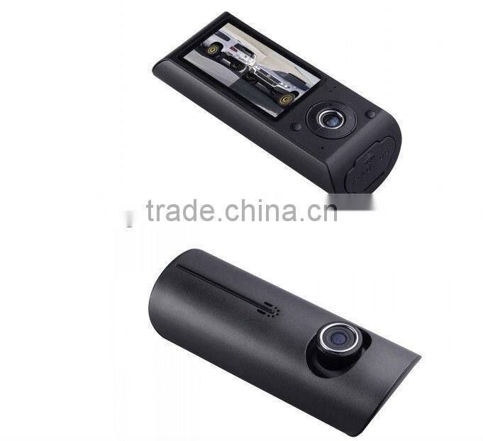 X3000 dual lens Digital Car Black Box with google gps