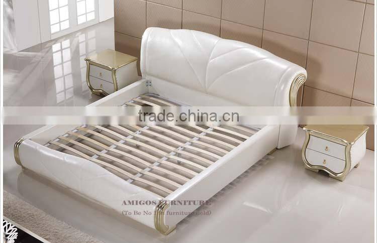 Modern bedroom furniture prices in pakistan leather bed