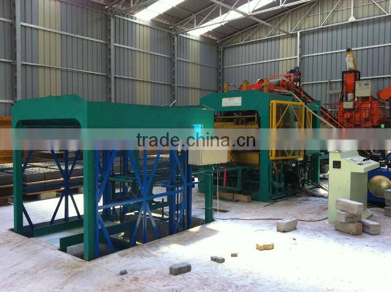 automatic curbstone block making machine QT6-15B