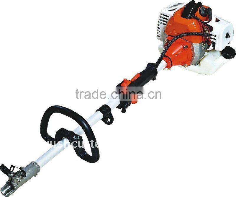 Chinese 2-stroke 43cc Petrol Brush Cutter, Gasoline Grass Trimmer with Nylon Cutter and 3T Blade