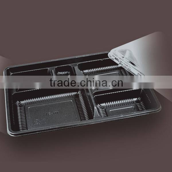 High quality 3 compartment bento lunch box containers