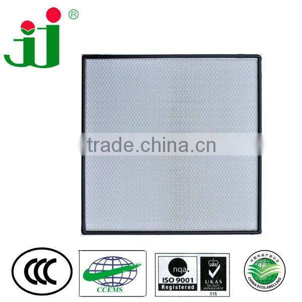 BS EN 1822 H13 Air Fiber glass HEPA Medical Air Filter
