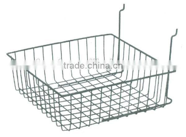 Home use stainless steel mesh hanging small basket G41