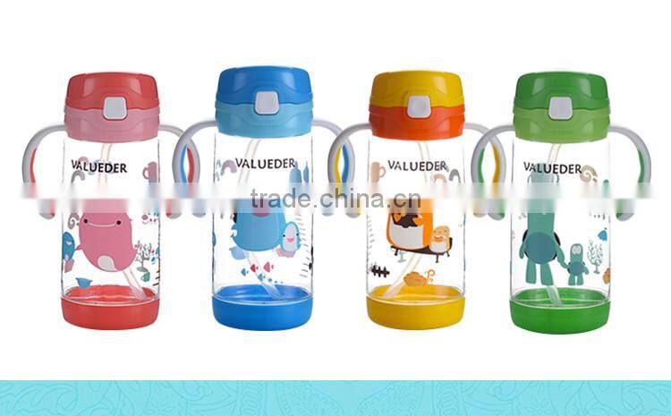 New design kids plastic drinking water bottle with great price