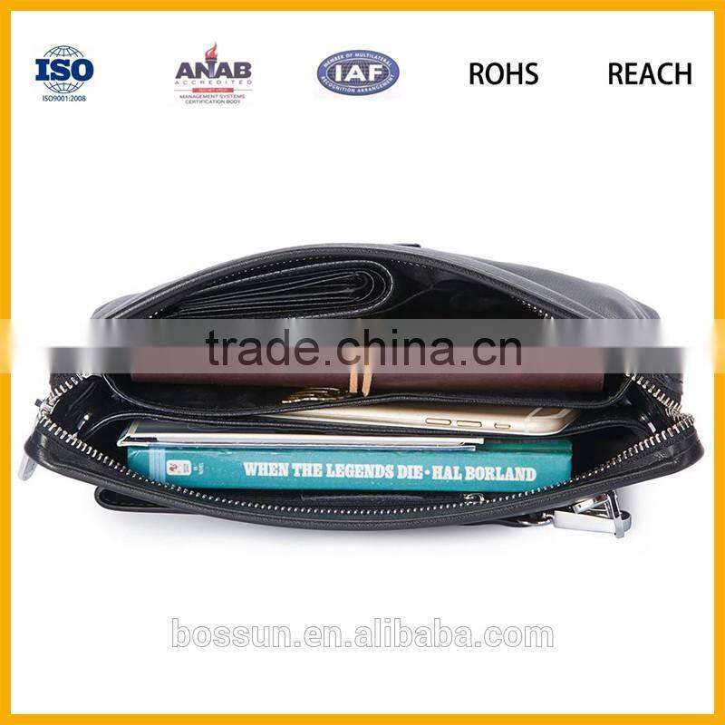 man made leather waist bag, leather belt bag