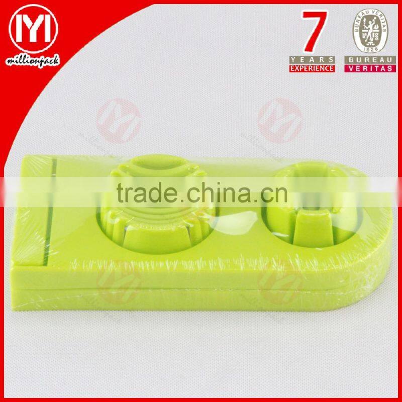Double Shape Plastic Egg Slicer/Egg Cutter with stainless steel wire