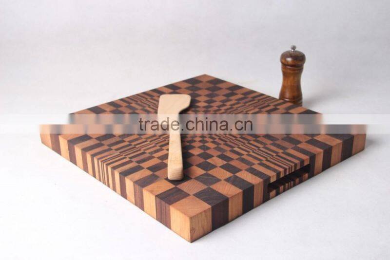 2016 new product eco friendly and organic wooden bread board cutting board