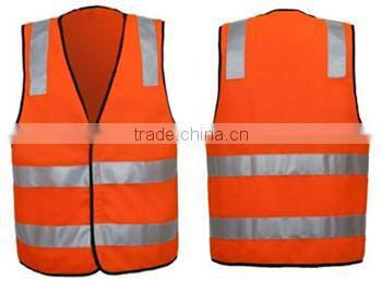 Orange Reflective Safety Vest