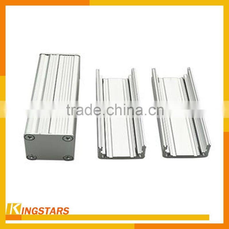 Custom aluminum cnc machining enclosure with clear anodize